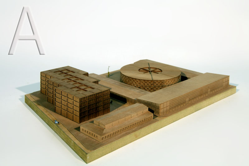 Informations- und Kommunikationszentrum Adlershof (Modell)